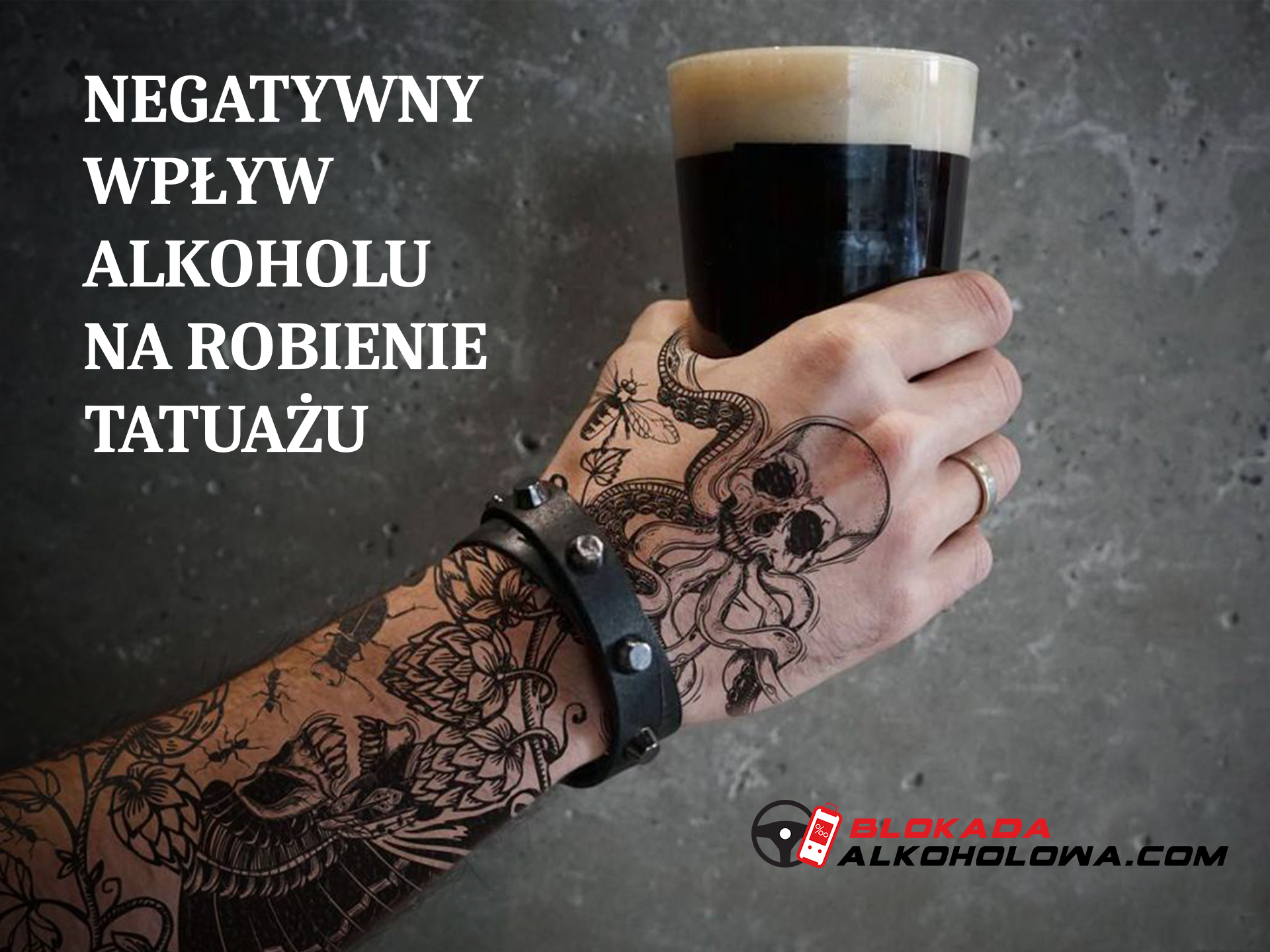 Read more about the article Tatuaż a alkohol – jaki jest wpływ tego połączenia?